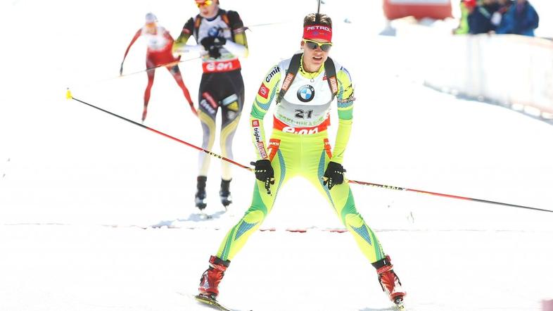 Biatlon, Pokljuka, zasledovalna tekma