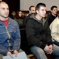 Koprivnikar (skrajno levo) in Trančar (v sredini) bosta morala sodišče znova pre