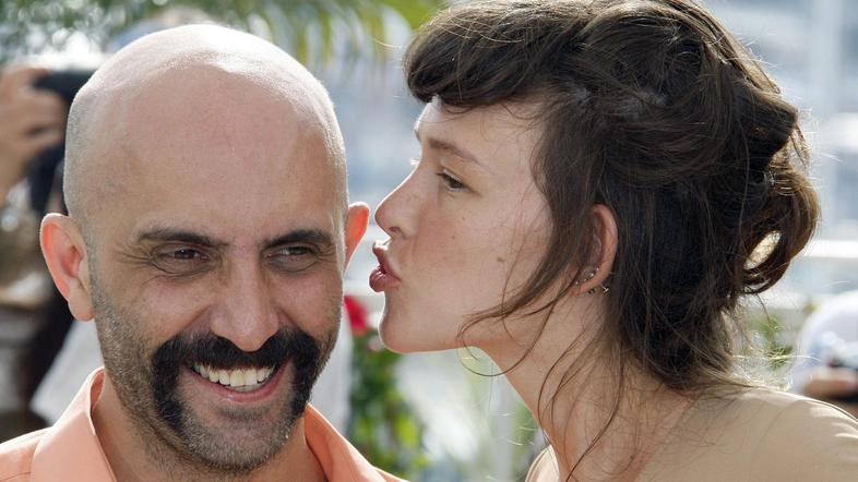 Režiser Gaspar Noé z igralko Paz De La Huerta. (Foto: Reuters)