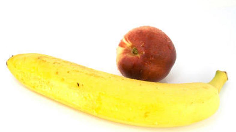 Ljudje niso vedeli, ali so banana ali breskev.