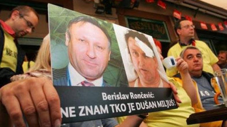 Minister za notranje zadeve Berislav Rončević ni vedel, kdo je Dušan Miljuš.
