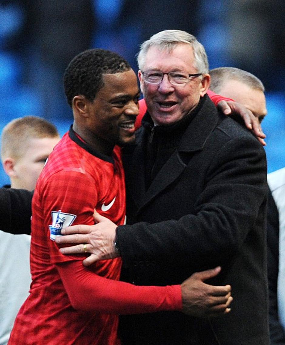 patrice evra alex ferguson | Avtor: EPA