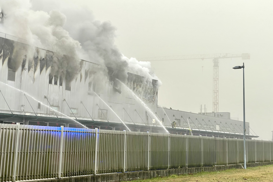 Požar skladišča v BTC v Ljubljani | Avtor: Anže Petkovšek