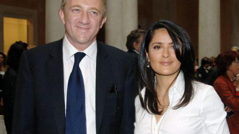 Salma Hayek in Francoise-Henri Pinault sta za kraj svoje poroke izbrala romantič