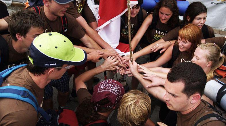Dolenjski študentje jo bodo ob zaključku študijskega leta domov mahnili kar peš.