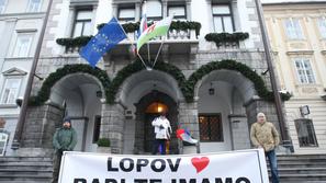 Protest v Ljubljani