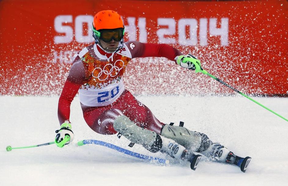 superkombinacija slalom Sandro Viletta