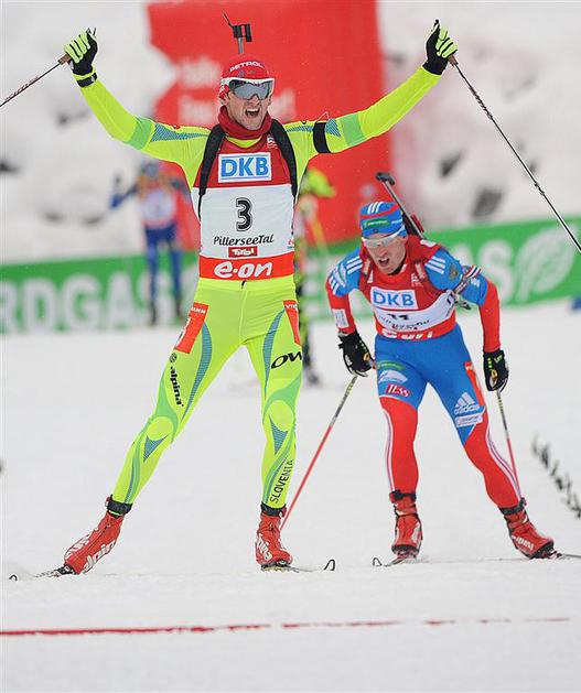Fak Mališko Hochfilzen biatlon zasledovalna tekma