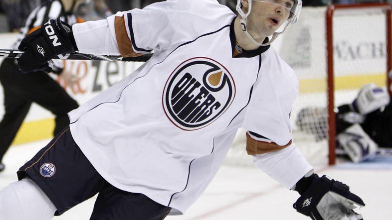 NHL Oilers Kings Višnovski
