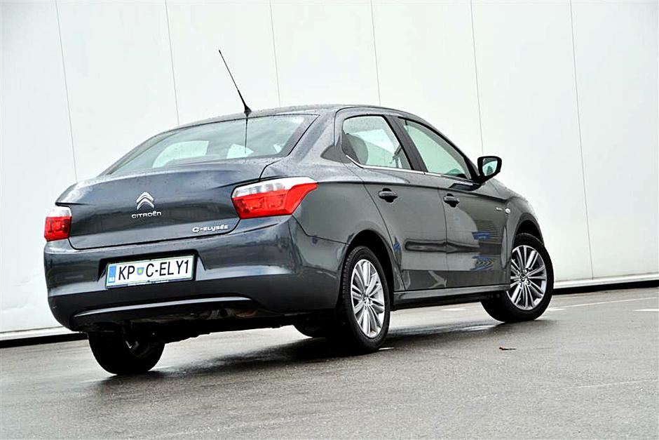 Citroën C-Elysee | Avtor: Gregor Prebil