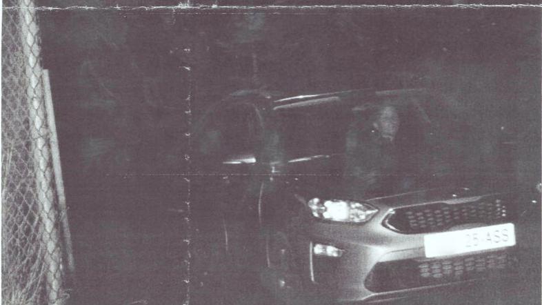 Prehitra vožnja radar merilnik hitrost kazen