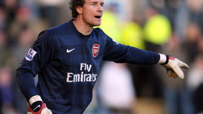 Jens Lehmann je letos bolj redko stal v vratih Arsenala.