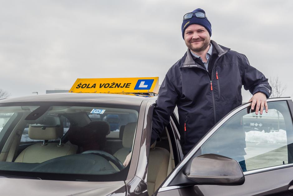 Borut žagar, šola vožnje Šmarca | Avtor: Andreja Cilenšek