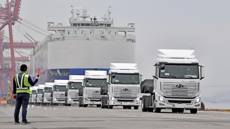 Hyundai FCEV tovornjak, gorivne celice