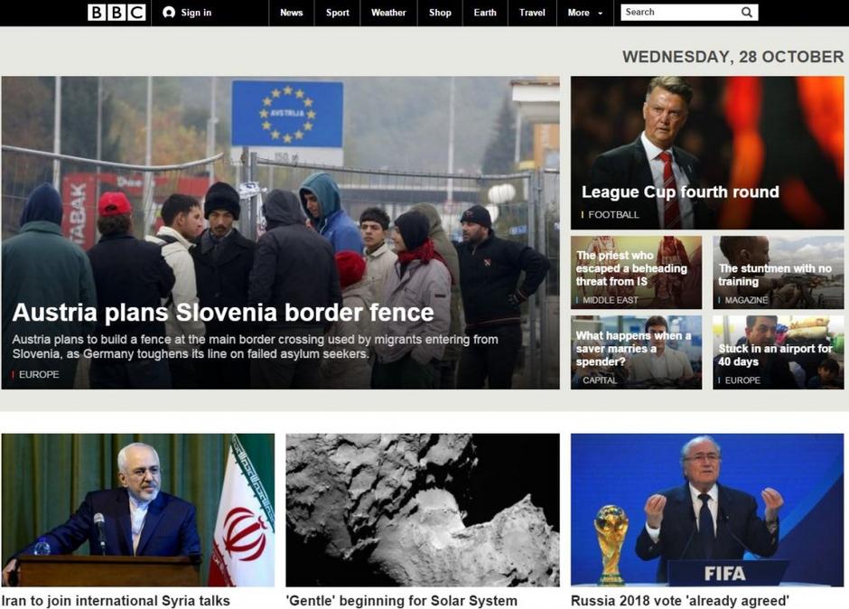 BBC naslovnica begunci | Avtor: zurnal24.si