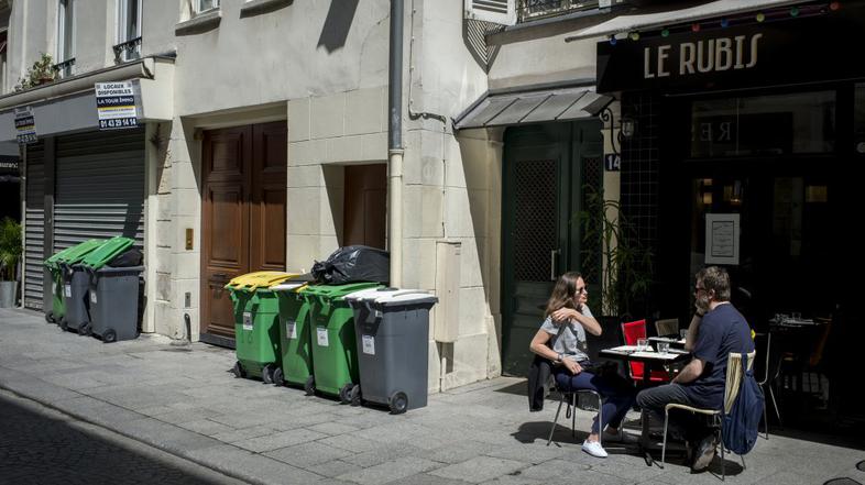 stavka komunalnih delavcev Pariz Euro 2016