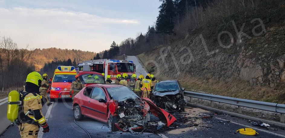 prometna nesreča Škofja Loka