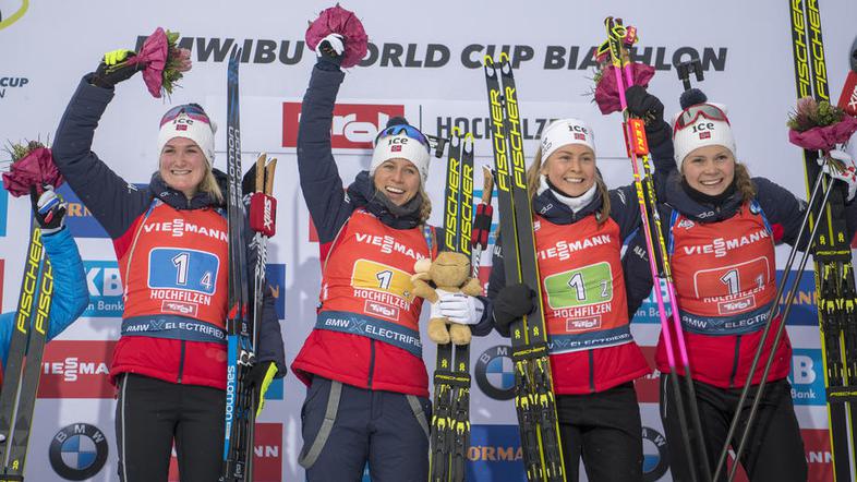 norvežanke biatlon