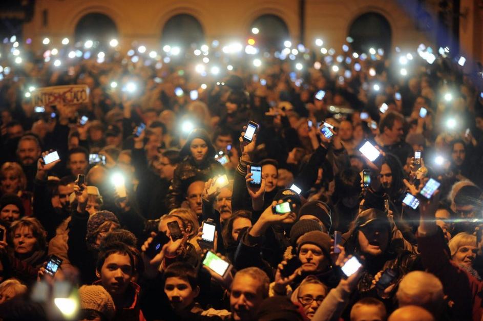 Protesti na Madžarskem