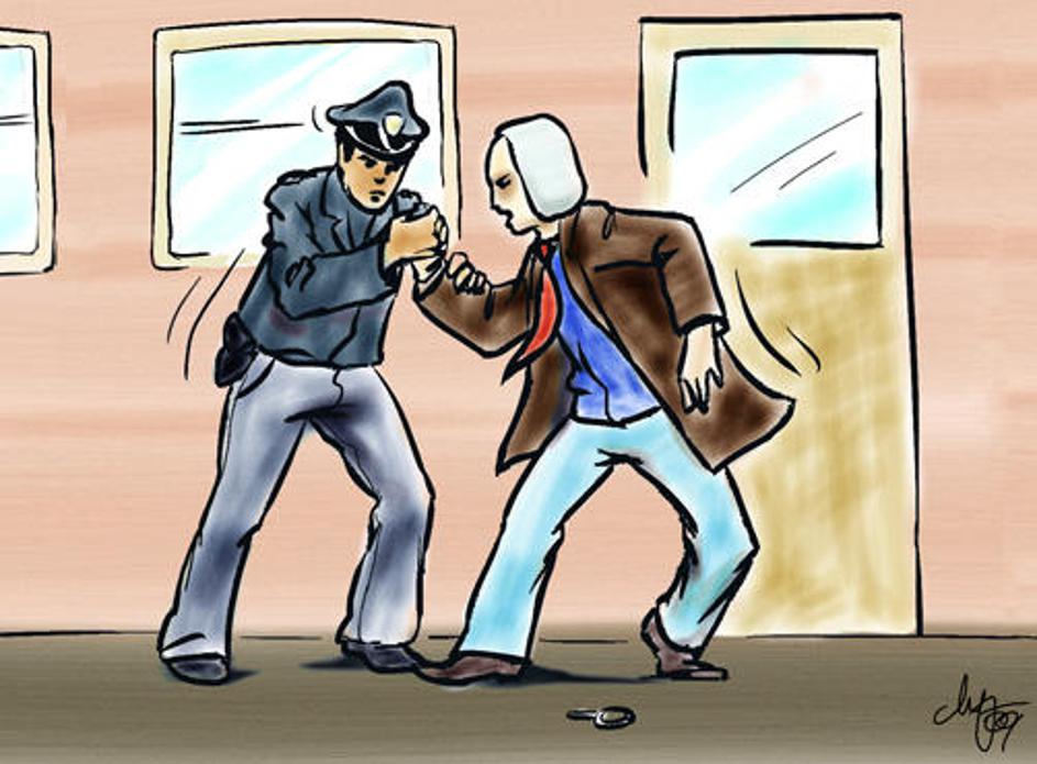 Takole je Aleš Cesar Zagajskemu preprečil, da bi sprožil bombo.