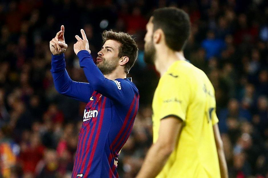 Pique Barca villarreal | Avtor: Epa