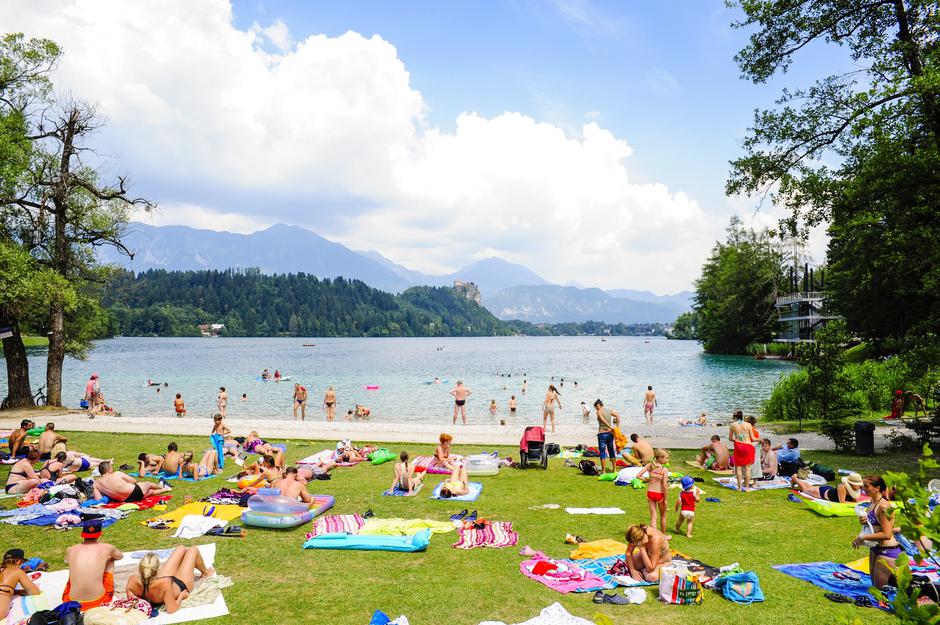 Kopanje na Bledu | Avtor: Profimedia