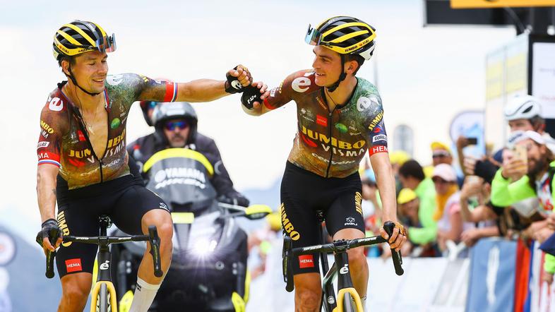 Primož Roglič Sepp Kuss