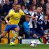 Gibbs Amalfitano WBA West Bromwich Albion Arsenal Anglija liga prvenstvo