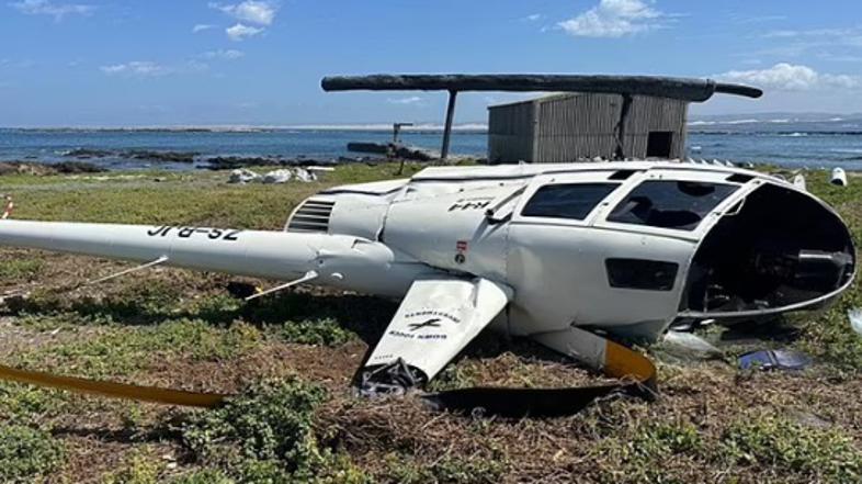 helikopter nesreča pingvin