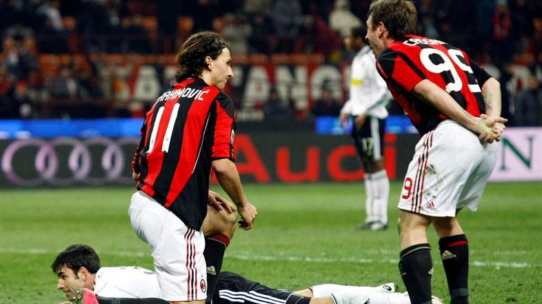 Ibrahimović se je avtogola Pellegrina razveselil kot svojega … No, slabo uro kas