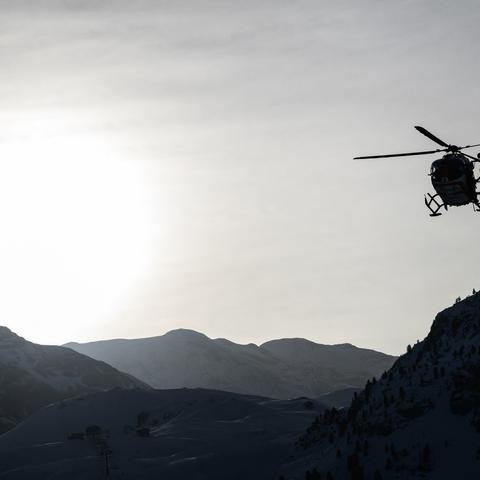 reševalni helikopter