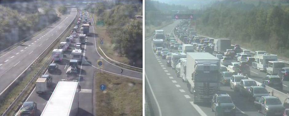 Zastoj na gorenjki | Avtor: PIC