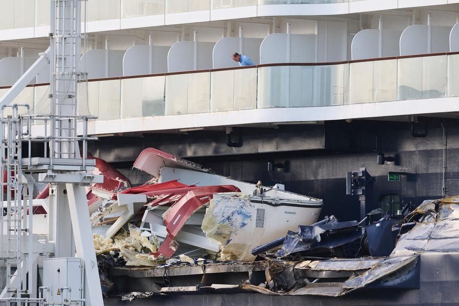 Bremerhaven trčenje ladij