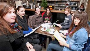 Predavanje na ulicah in v lokalih