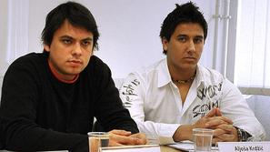 ŠOUL za zdaj vodi tehnično predsedstvo Aljoše Krdžića (desno), predsednik študen