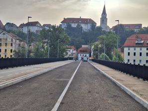 Obnovljeni most čez Savo v Kranju