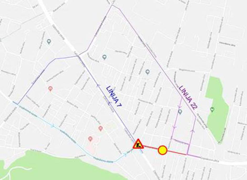 Zapora Drenikove ulice | Avtor: MOL