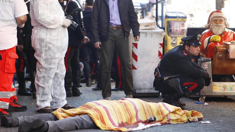 53-letnega Tarracina je neznanec dvakrat ustrelil v glavo. © Reuters