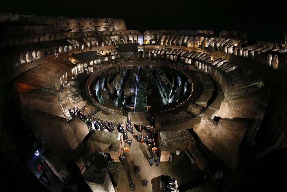 Križev pot v Koloseju | Avtor: Reuters