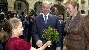 Ljudmila in Vladimir Putin