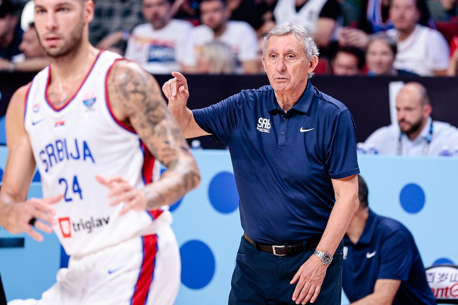 eurobasket 2025 Srbija Finska, svetislav pešić | Avtor: Saša Despot