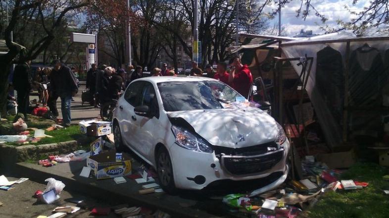 Nesreča v Zagrebu