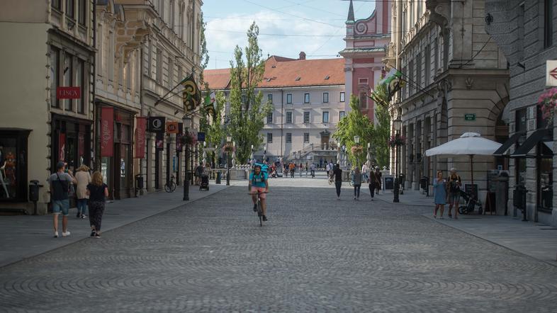 Ljubljana brez turistov