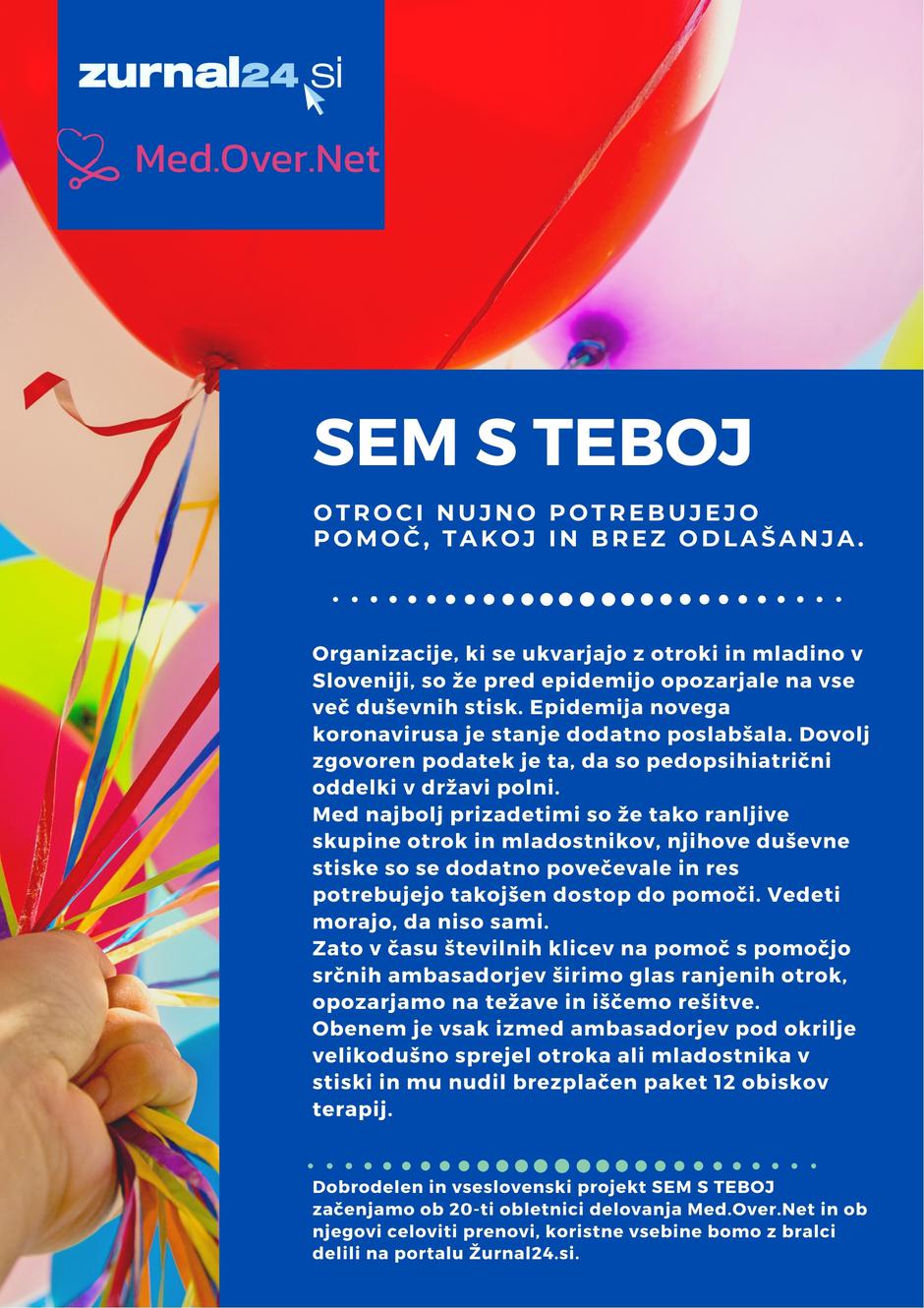 SEM S TEBOJ | Avtor: SEM S TEBOJ