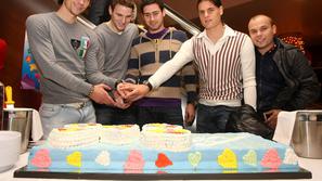 Kristijan Ipša (drugi z desne) si želi zaigrati za Slovenijo. (Foto: Pixsell)