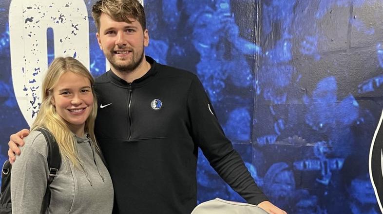 Anamaria Goltes in Luka Dončić