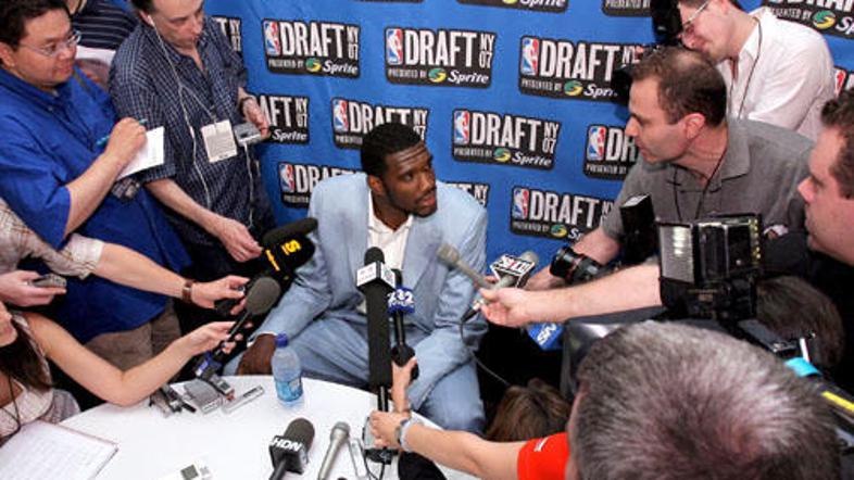 Greg Oden je bil glavna atrakcija že po lanskem naboru, a je nato celo sezono iz