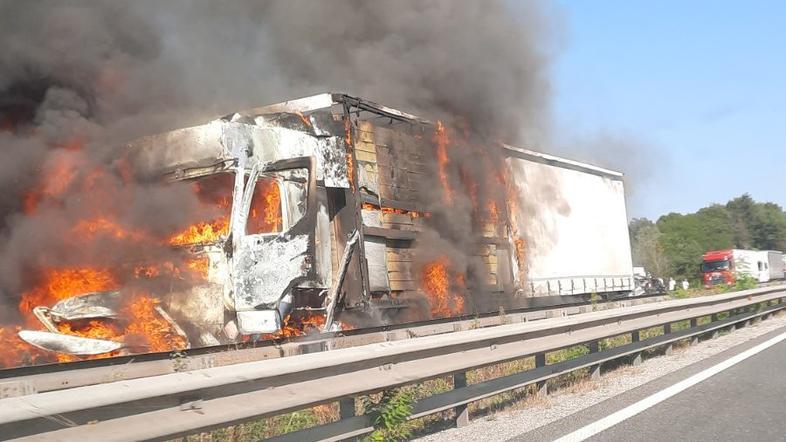 Veružno trčenje na ljubljanski obvoznici, 11. september 2023
