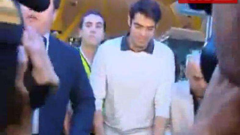 Kaká je v Madrid prišel v spremstvu svojega očeta.