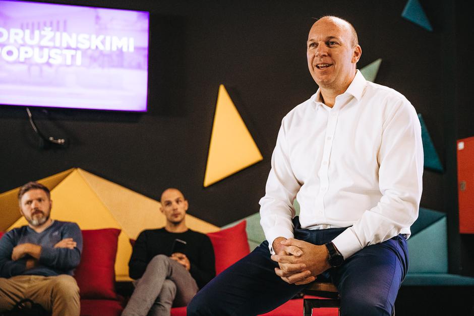 Adrian Ježina, predsednik poslovodstva,Telemach | Avtor: Telemach